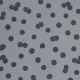 Toile cirée bleu poussière BOBBIE