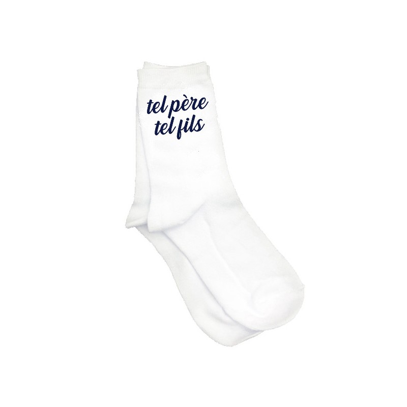 Pack Chaussettes Papi - Chaussette Personnalisée - Chaussette Super Papi