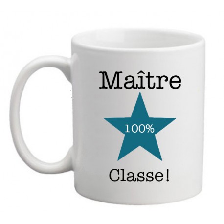 Mug Maître 100% Classe