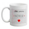 Mug M comme Maitresse