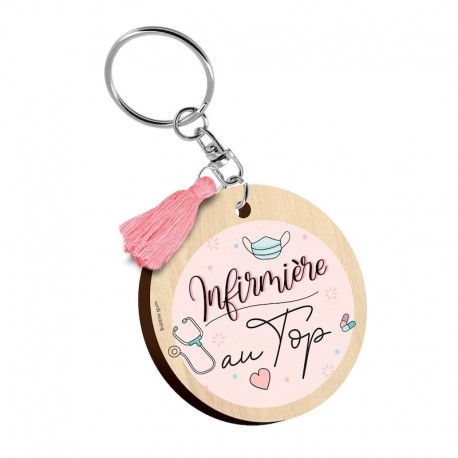 Porte-clés Infirmière au TOP