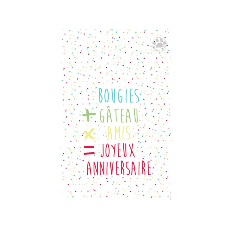 Carte A Message Humoristique Joyeux Anniversaire