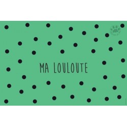 Carte à message ma louloute