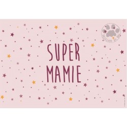 Carte à message super mamie