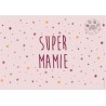 Carte à message super mamie