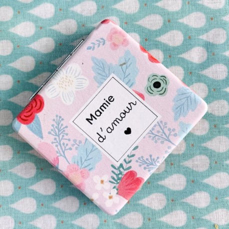 Miroir de Poche Mamie d'amour