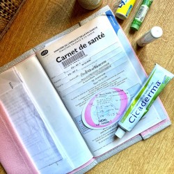 Protège carnet de santé à personnaliser