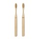 Duo de brosses à dents bambou Lui et Elle