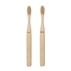 Duo de brosses à dents bambou Lui et Elle