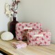 Trousse de toilette matelassée rose Neha