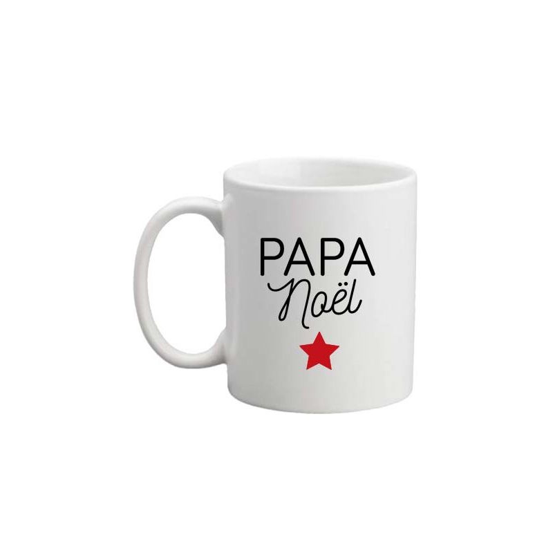 MUG TASSE NOEL PERSONNALISABLE - OURSON NOEL - CADEAU NOEL NOUNOU