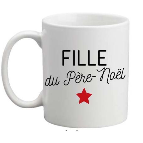 Mug Fille du Père Noël