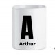 Mug alphabet à personnaliser avec un prénom