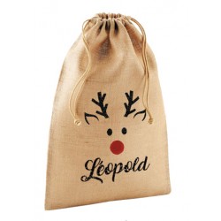 Sac à cadeaux de Noël personnalisé