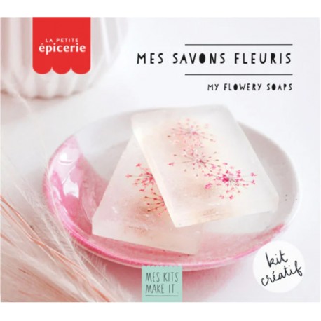 Kit créatif : Mes savons fleuris
