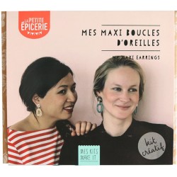 Kit bijoux : Ma maxi boucles d'oreilles