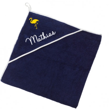 Serviette De Bain Bebe A Personnaliser Avec Prenom Ou Message