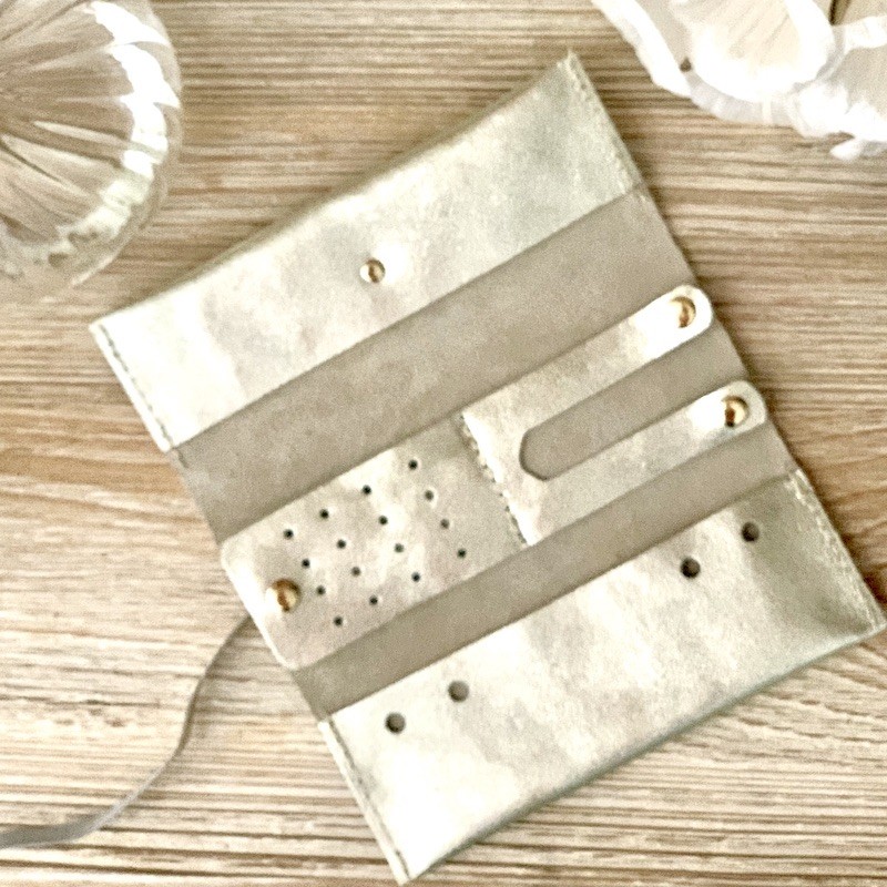 PETITE POCHETTE GLITTER ARGENT - TROUSSE À BIJOUX - ACCESSOIRES