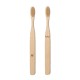Duo de brosses à dents bambou Lui et Elle