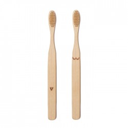 Duo de brosses à dents bambou Lui et Elle