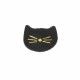 Broche petit chat en Cuir - MInou