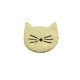 Broche petit chat en Cuir - MInou