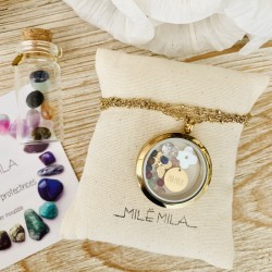 Coffret collier aux pierres protectrices pour maman Karma