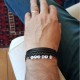 Bracelet prénom pour homme lettre perle