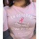 T Shirt OCTOBRE ROSE