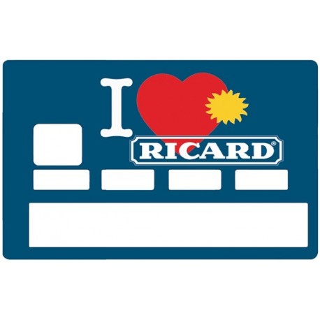 Sticker Cb I Love Ricard