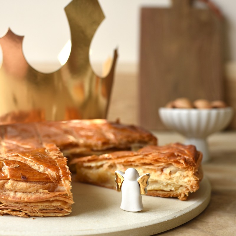 Fève porcelaine coeur pour galette des Rois