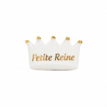 Fève porcelaine Couronne du petit Roi pour galette