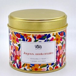 Bougie parfumée Joyeux Anniversaire