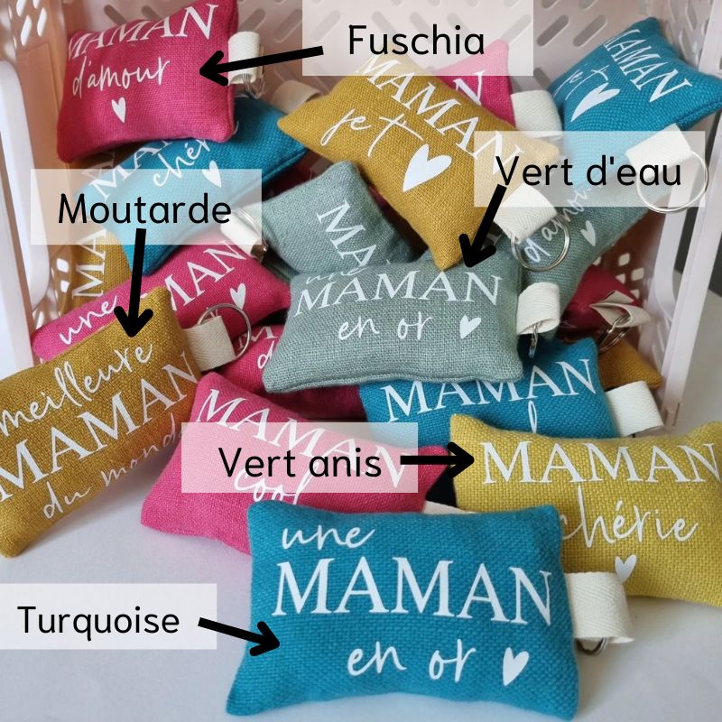 Porte-Clé Je t'aime Maman Cadeau Maman Fête des Mères - Fantasyline