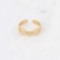 Bague petit coeur zircon Kate