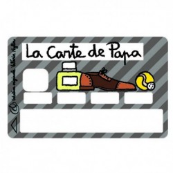 Sticker CB La Carte de Papa