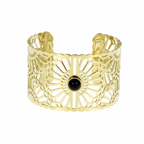 Bracelet manchette or Kitty