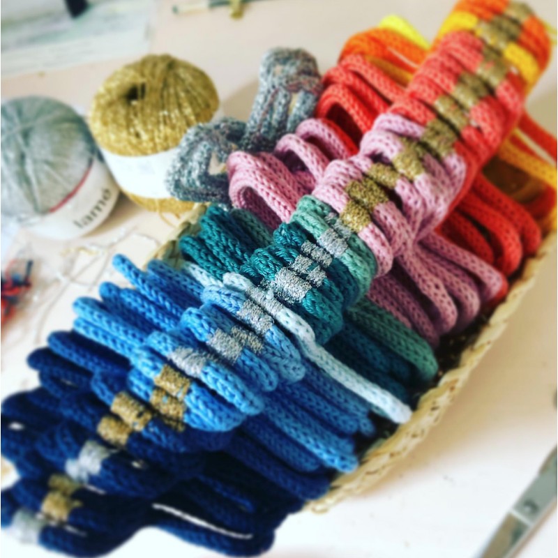 Kit DIY tricotin - le cadeau idéal pour une femme enceinte Couleur Blanc