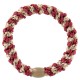 Bracelet élastique cheveux Kknekki bordeaux