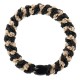 Bracelet élastique cheveux Kknekki noir