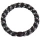 Bracelet élastique cheveux Kknekki noir