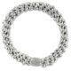 Bracelet élastique cheveux Kknekki argent