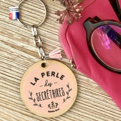 Porte clés La perle des secrétaire