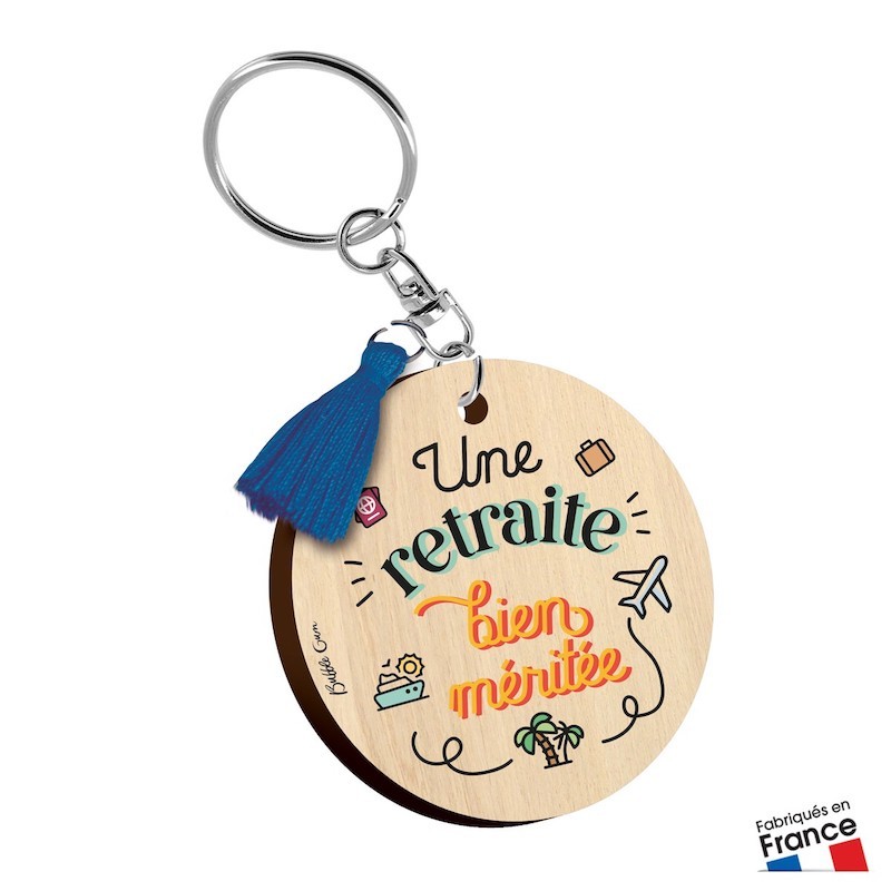 Porte Clés Les clefs du bonheur de mon parrain