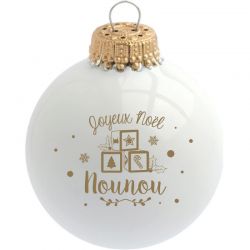 Boule de Noël Nounou
