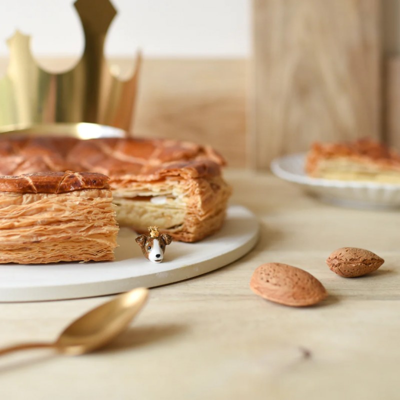 Fève pour galette des Rois Jack Russel