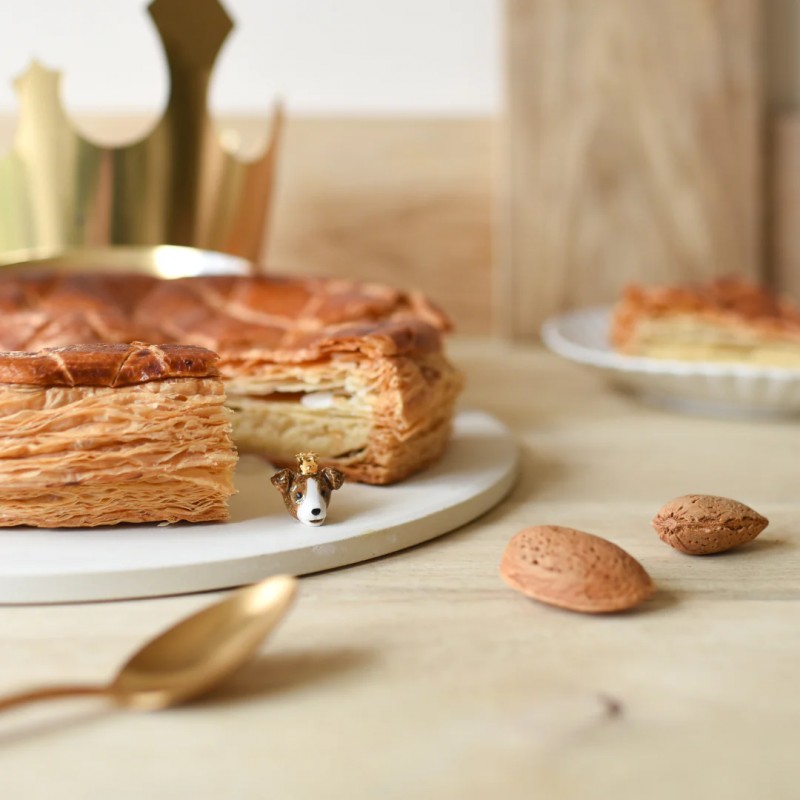 Fève en porcelaine Vierge Marie pour galette des Rois