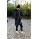 Doudoune longue style KWAY réversible