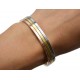 Bracelet jonc gravé OR - Les copines -