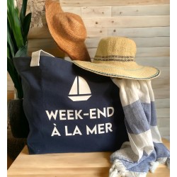 Sac cabas coton grand modèle à personnaliser
